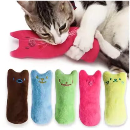 Peluche interactivo Felino con Catnip