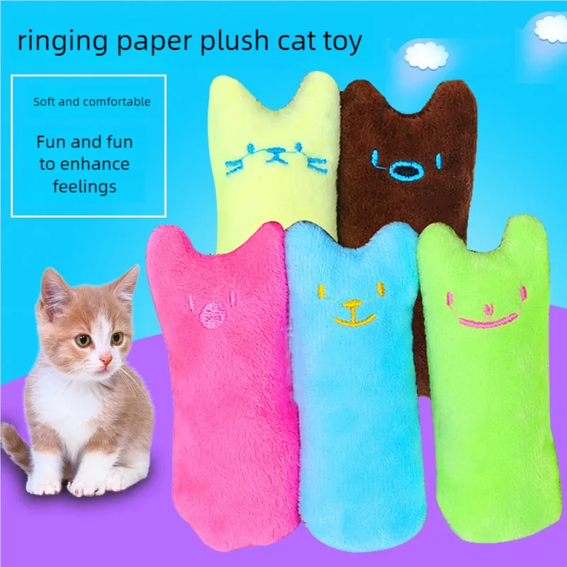 Peluche interactivo Felino con Catnip