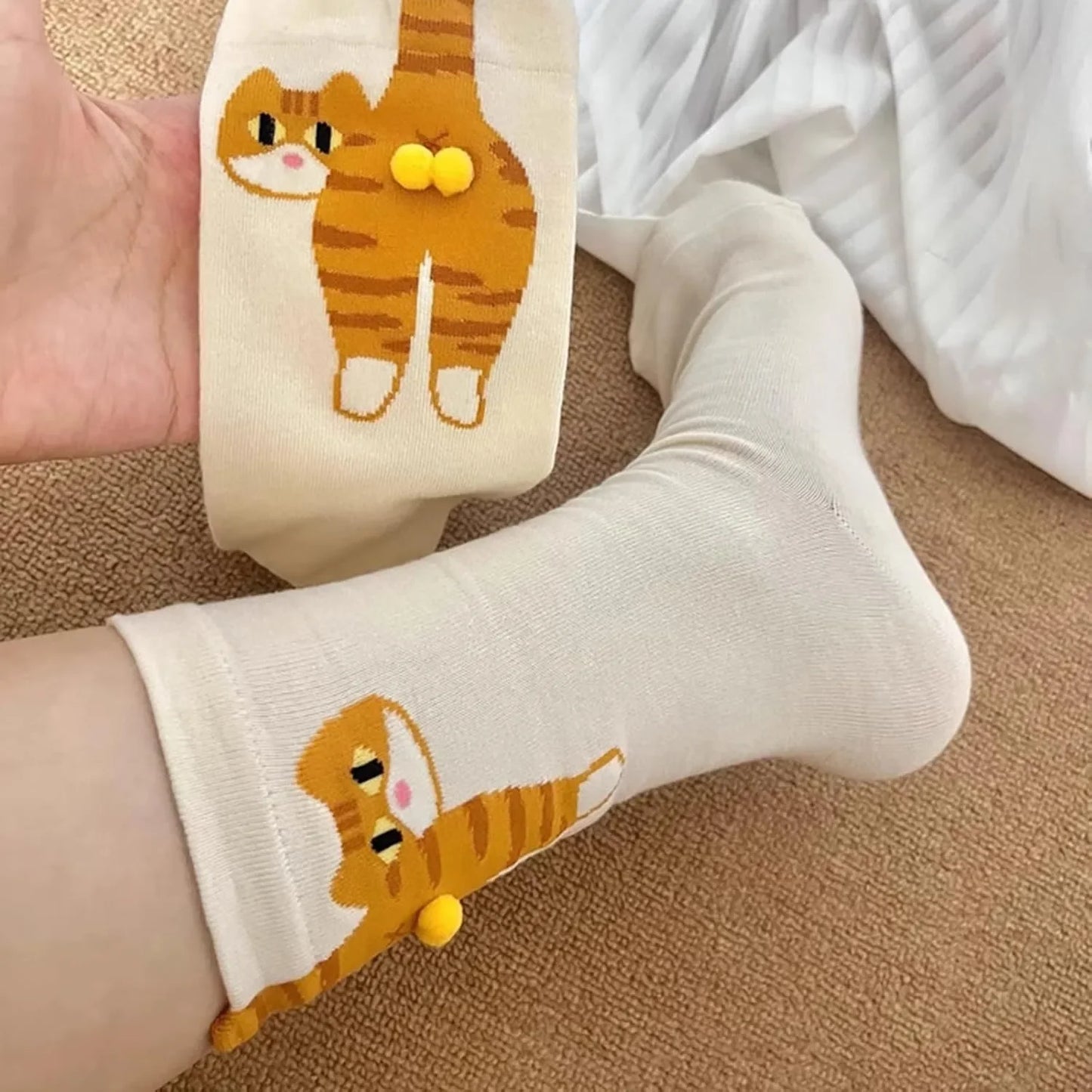 Calcetas 3D Cute de Gatitos