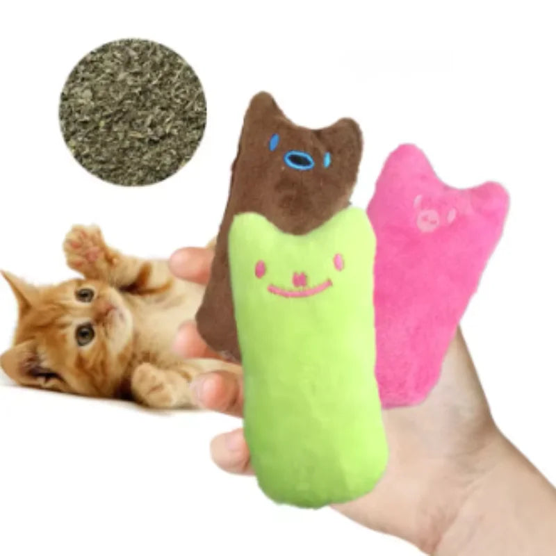 Peluche interactivo Felino con Catnip
