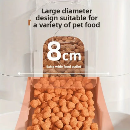 Dispensador automático de agua con sistema de alimentación integrado